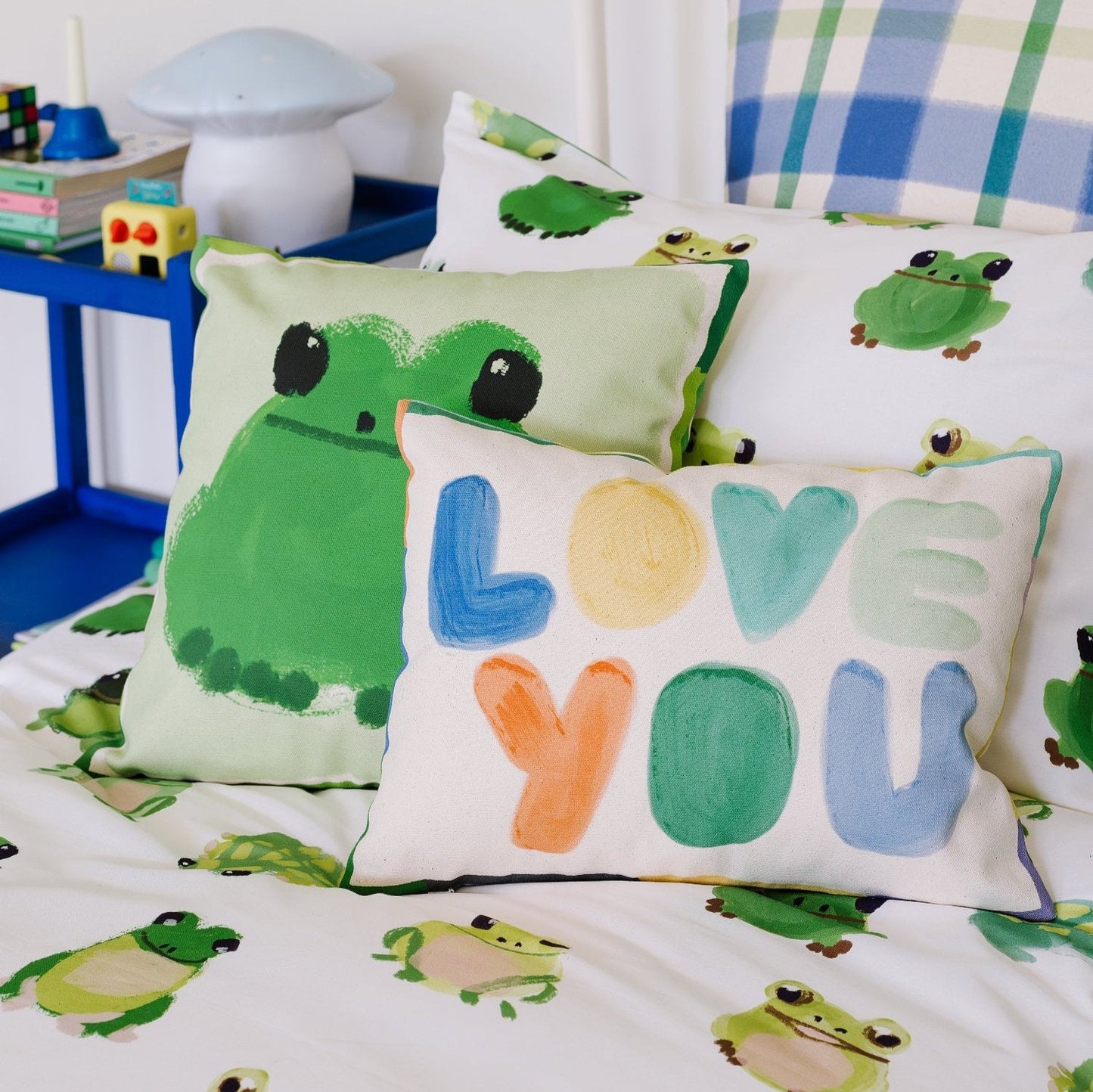 Ribbit! Duvet Cover Set