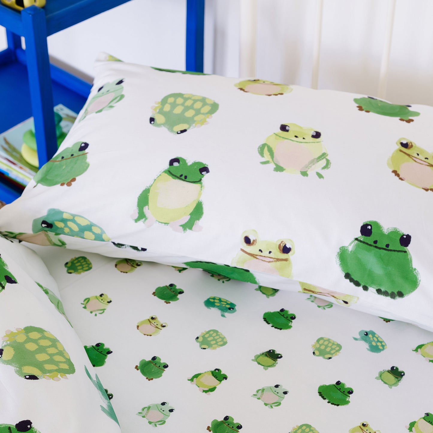 Ribbit! Fitted Sheet