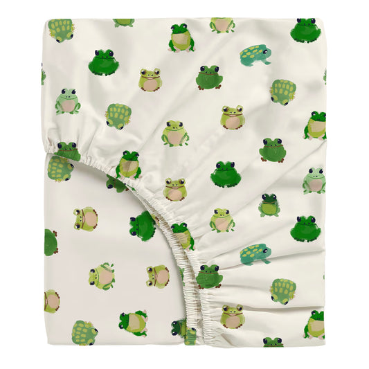 Ribbit! Fitted Sheet