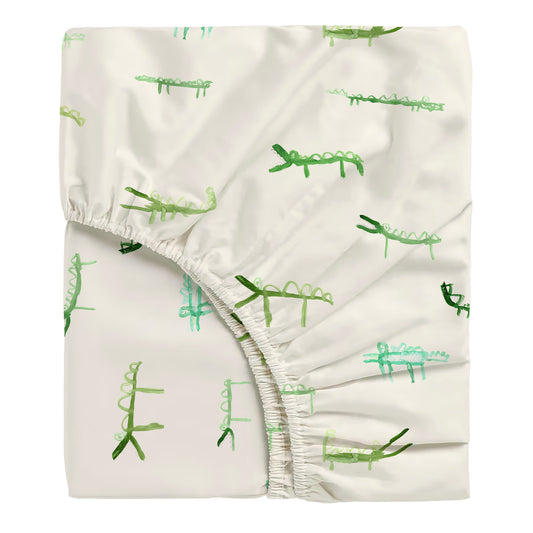 Stick Crocs Fitted Sheet