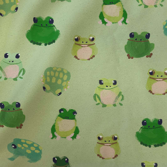 Ribbit! Pond Fabric