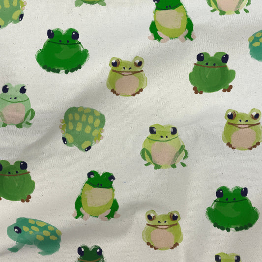 Ribbit! Spring Fabric