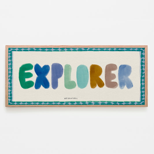 Explorer Wall Art - Extra Large