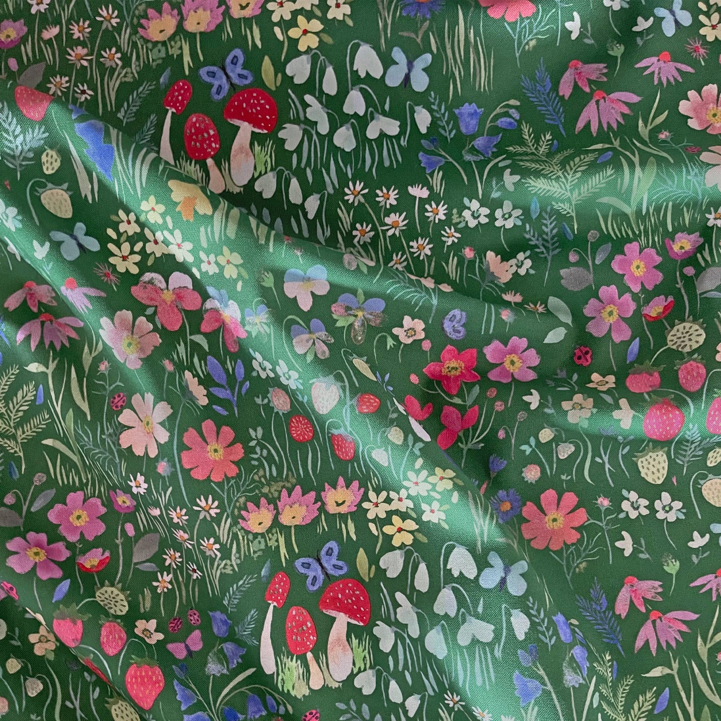 Secret Garden Grass Craft Fabric