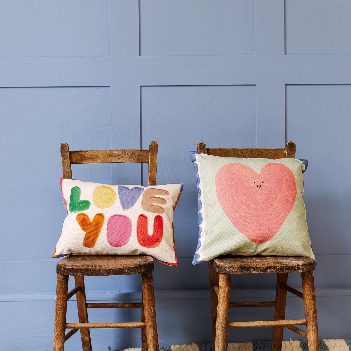 Loveheart Pink Cushion