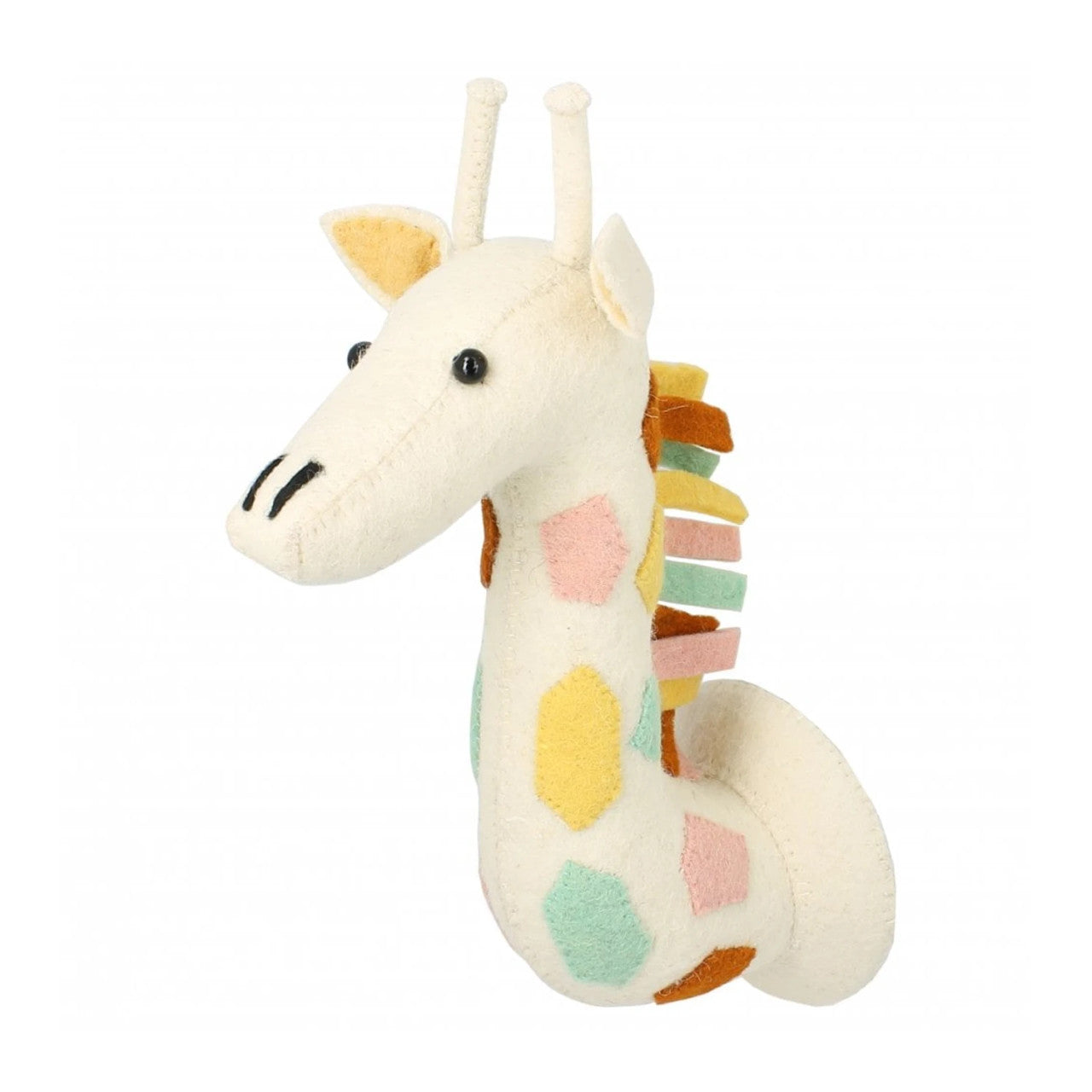 Mini Natural Pastel Giraffe  Head